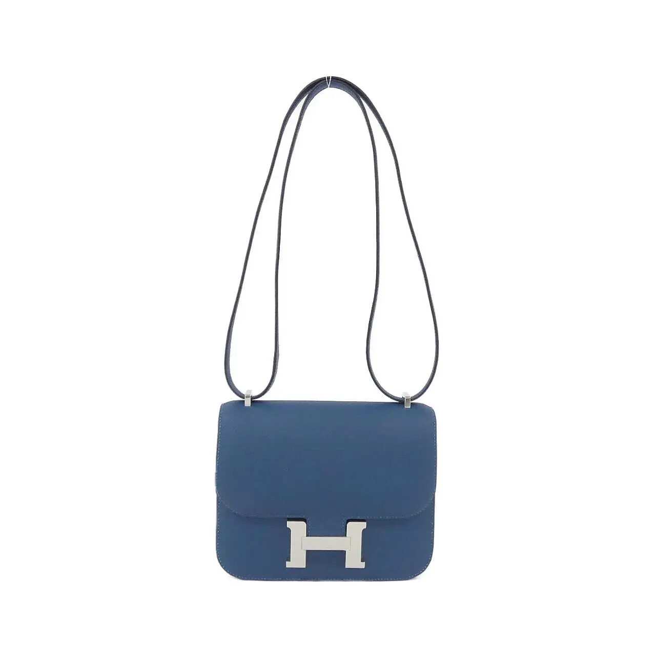 Pre-owned HERMÈS Calfskin Shoulder Bags Hermes Constance3Mini Epsom shoulder bag