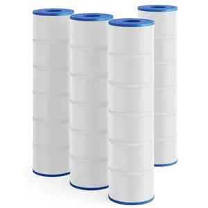 4 Pack CV340 Pool Filter Cartridges Compatible with Jandy CL340, CV340, Heavy Duty 5oz Fabric for Superior Filtration & Durability, Replaces PJAN85, Ultral-A8, A0557900