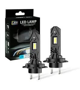 H7  Bulbs, 350% Brighter Halogen and Fog Lights Replacement, 10000lm  Bulbs, Compact Size, 6000K Cool White, Pack of 2 headlight fog light bulb  headlight bulb white super bright   bulb   led  Bright