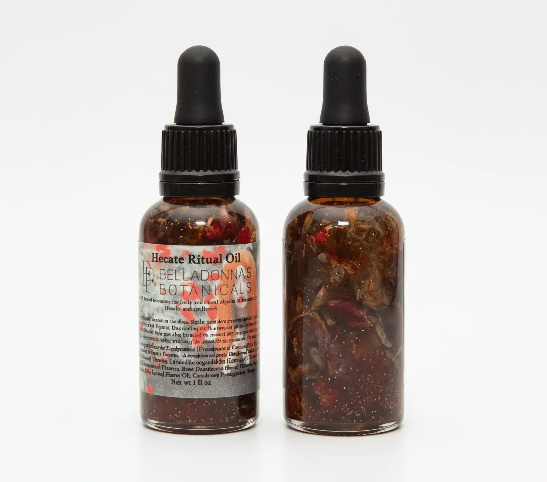 Hecate Ritual Oil Bottle – Empowerment, Protection & Spiritual Transformation