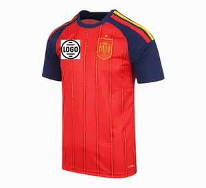 Personalized Full Set Spain Soccer Jersey World Cup 2026, Custom Name Number Logo National Soccer Jersey Z