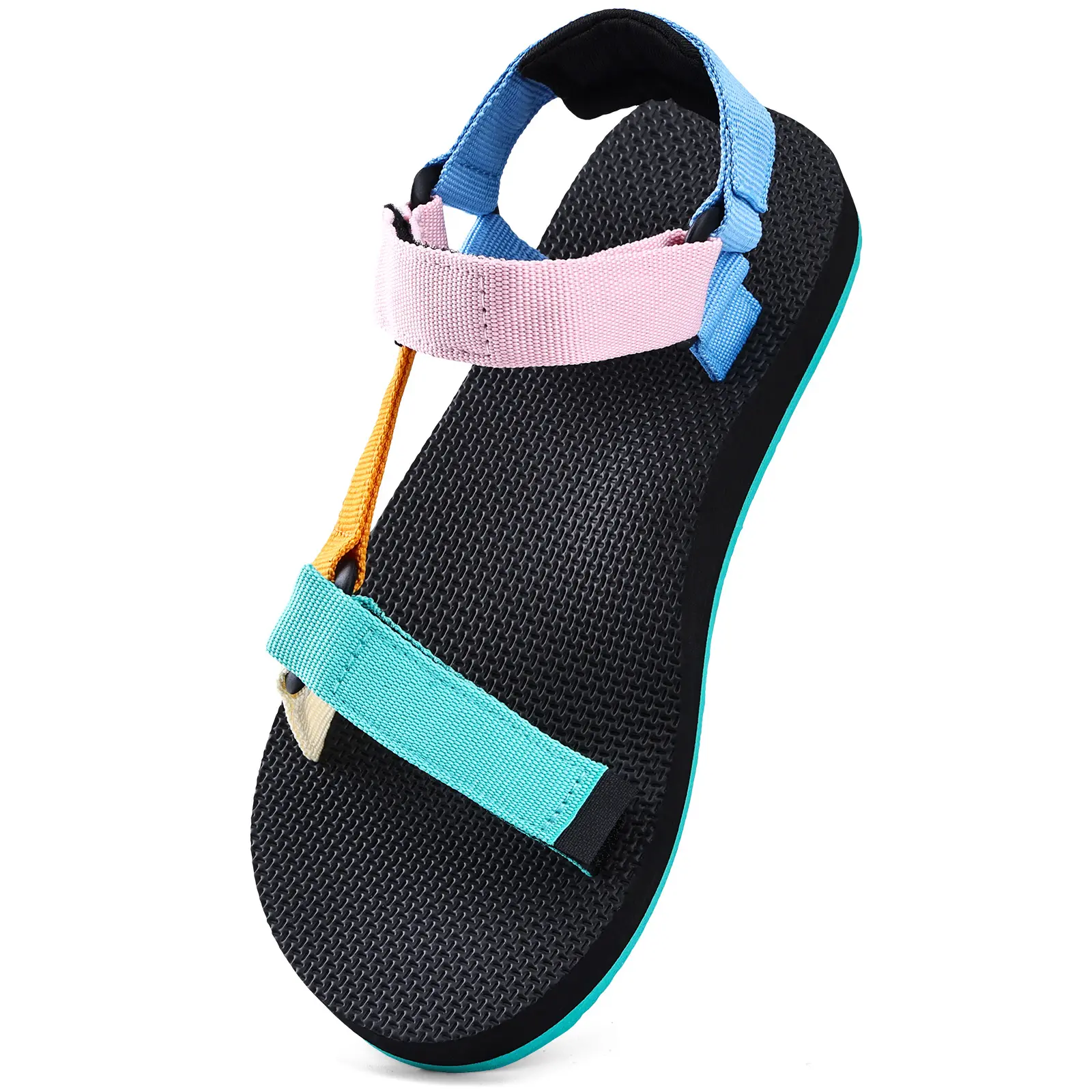 WateLves Women's Hiking Sandals - Comfy, Arch Fit, Cushion, Durable Trekking Sandals with Arch Support Webbing for Outdoor Camping, Beach Travel & Summer Outfits, Comfy Sandals