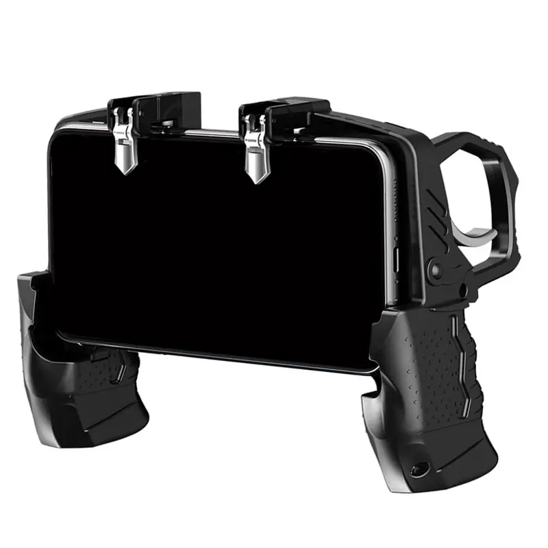 Upgrade Your Mobile Gaming with High-Sensitivity Joystick & Triggers. Ergonomic Grip for iOS/Android. Dominate Shooting Games with Faster Aim & Response. Easy to Use. Game Peripherals