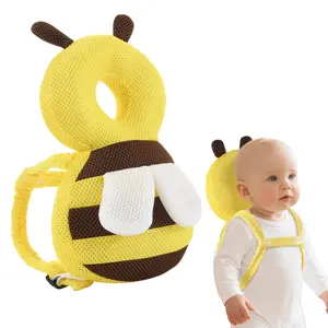 Baby Head Protector Backpack Super cute bee shaped baby anti-fall pillow soft & lightweight
