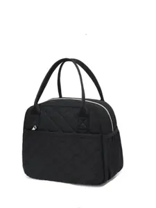Women's Insulated Lunch Box Bag, Durable Lunch Bag, Multifunctional Insulated Bag, Reusable Thermal Cooler Pouch, Leak-Proof Quilted Portable Handbag for School & Office