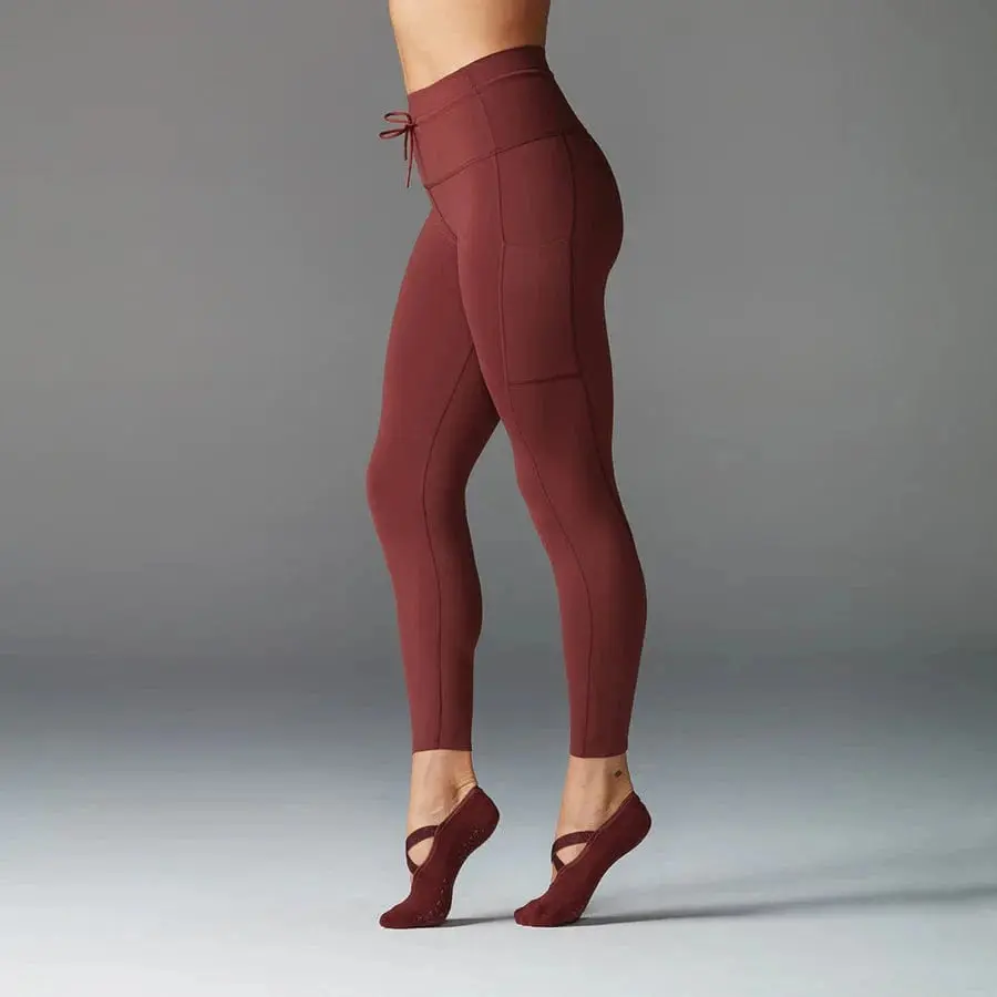 TAVI 7/8 Tie Waist Pocket Legging