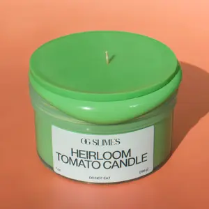 Heirloom Tomato Candle - OG Slimes 7 oz Wood Glue Thick Slime
