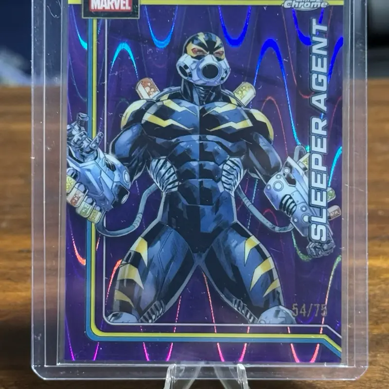 Topps Chrome Marvel Official Trading Card Collection for Enthusiasts