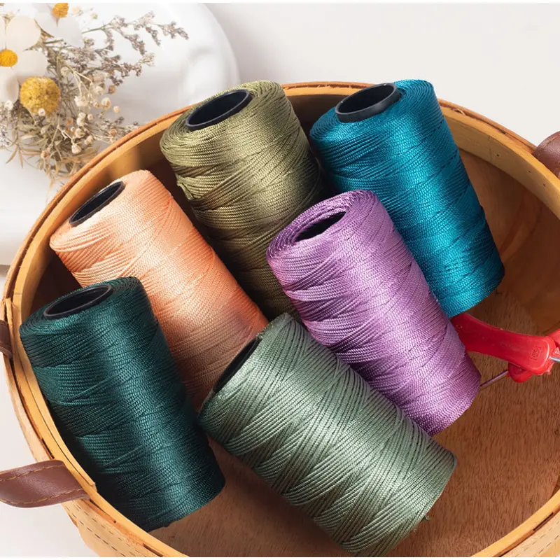 5 PCS 2 Two 1mm Thick Ice Linen Lurex Shiny Silk Hand Knitting Yarn