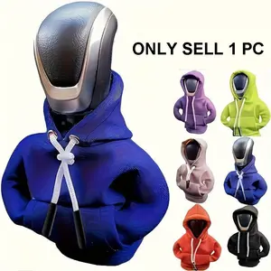 Multifunctional Car Hoodie Sweatshirt, Polyester Fabric, Drawstring Design, Front Pocket, Helmet Compatible, Vibrant Colors, All-Season Comfort