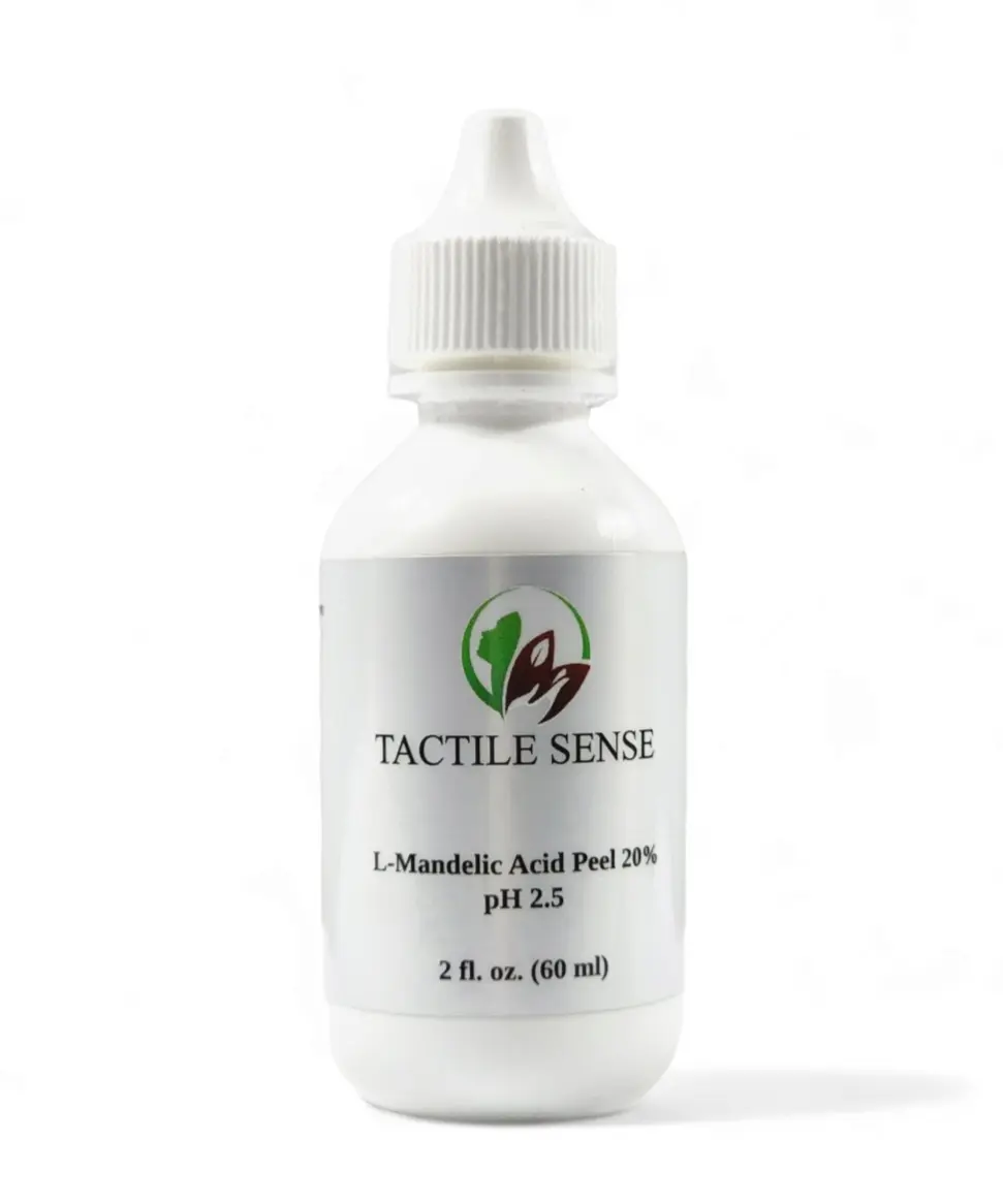 L-Mandelic Acid Peel 20% (Level 1) by Tactile Sense; At-Home Chemical Peel exfoliant