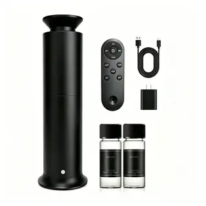 Scentimental Air Wireless Fragrance Diffuser Experience Kit - Cold Air Diffusion, Rechargeable Battery, Remote Control, 3 Premium Luxury Hotel-Inspired 20 ml Fragrances for Indoors Room Coverage