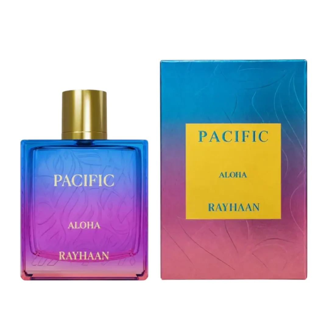 Rayhaan Pacific Aloha Eau de Parfum For Unisex 3.4 oz / 100ml | Watermelon, Coconut, Citrus & Cacao Unisex Fragrance