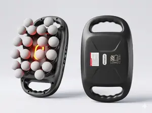 AI.BO&S [New G6] 20-Head Large Area Array Massage Gun - 50KG Powerful Thrust & 35mm Deep Tissue Muscle Massager