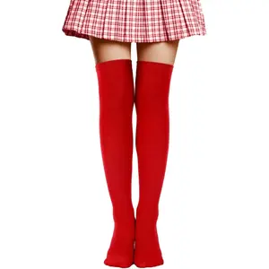 SATINIOR Women Knee High Stockings Thigh High Stockings Halloween Long Socks for Cosplay Party