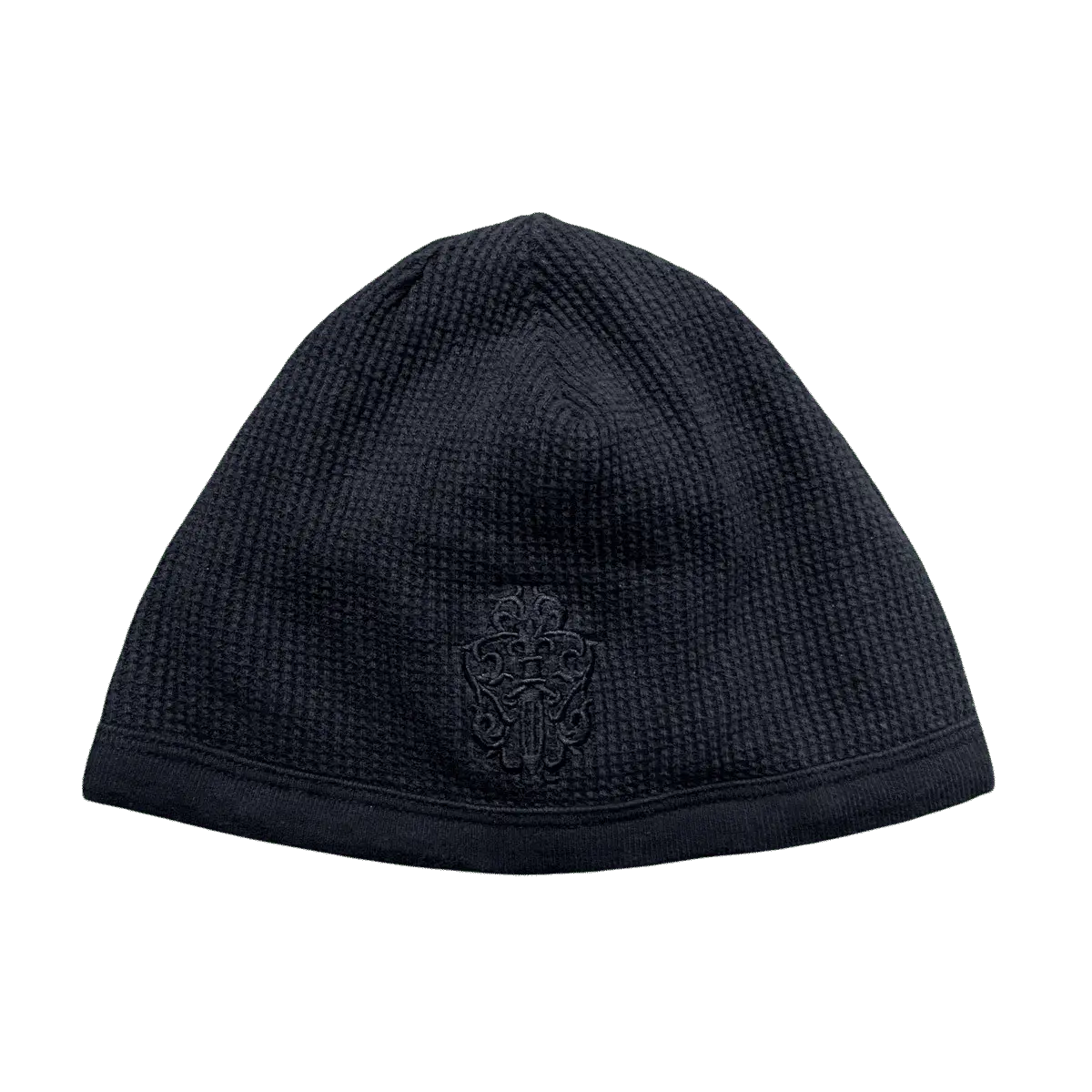 987875 Chrome Hearts Dagger Logo Skull Cap Black