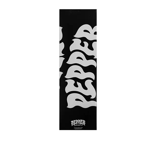 Pepper G5 Galaxy Black Grip Tape, 9x33 in Single Sheet Skateboarding Accessory