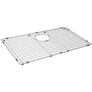 29.49-in x 16.5-in Rear Drain Heavy-Duty Stainless Steel Sink Grid NDG3017R