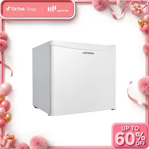 Upstreman mini fridges 1.7 Cu Ft with Freezer FR17 Adjustable Thermostat Energy Saving Low Noise Single Door Compact Refrigerator for Dorm Office Can Bedroom white fridge mini  brands Small pantry drink fridge skincare fridge Portable tiktokshopspringglow