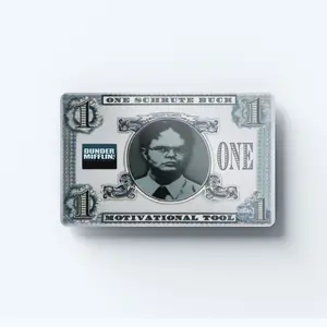 Schrute Buck Debit/Credit Card Skin, Vinyl Sticker - High Quality