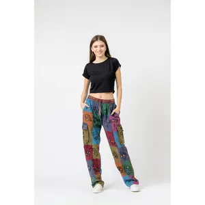Rhea Tie Waist Cargo Pants (Assorted)