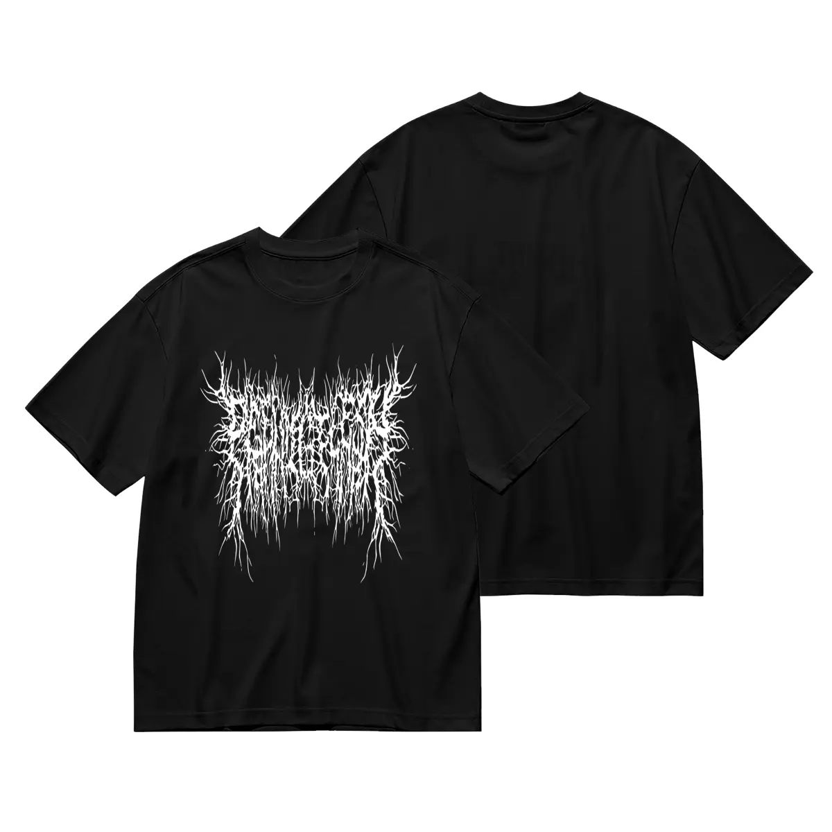 Peelingflesh Retro American Music Graphic Tee, Black Base with White Font Regular Fit Casual Wear, Sizes S-3XL for Music Lovers
