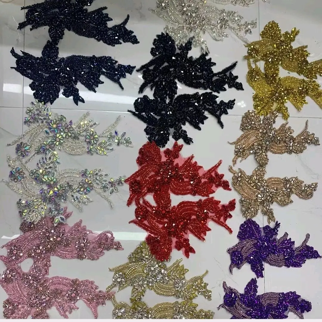 Glenda - Crystal Rhinestone Applique