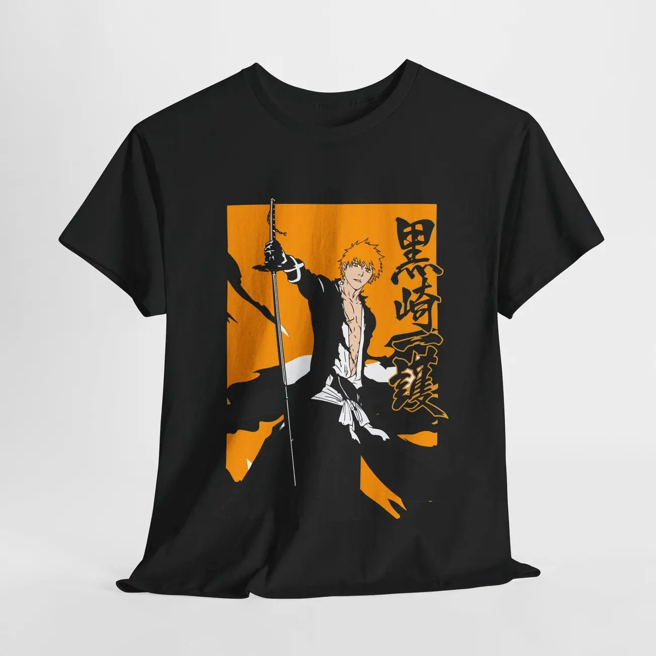 Ichigo Kurosaki Bleach Shirt | Hollow Bankai Form Anime Tee | Soul Reaper Graphic T-Shirt | Manga Streetwear | Anime Fan Gift