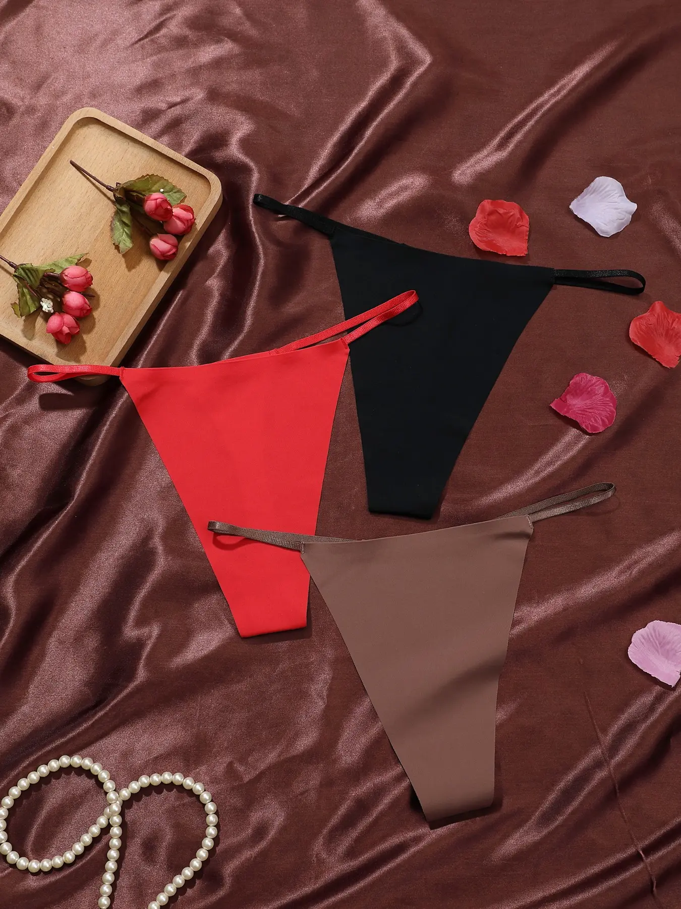 Women’s Underwear Set, Womenswear, Minimalist Comfortable Breathable Soft Skin-Friendly Design, Plain Fitted Style Suitable for All Seasons