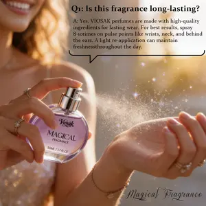 VIOSAK Make Life Beautiful Perfume - 50ml for Women & Men  Long Lasting Scent | Dates & Daily Use Luxurious Gift for Him/Her (Boyfriend & Girlfriend)Top note: Rose, Pink Pepper Middle note: Raspberry, Flower Base note: Papyrus, Amber