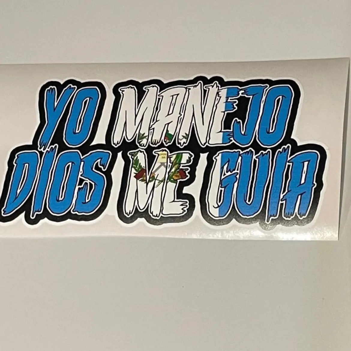 I drive decal