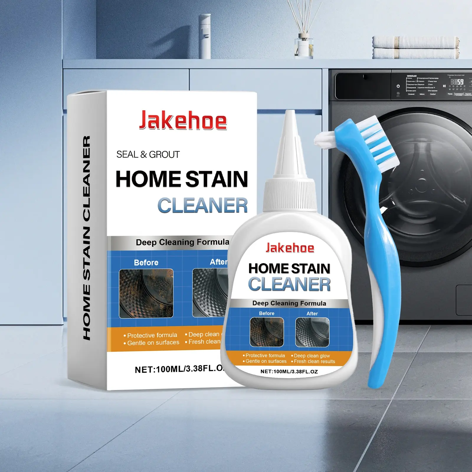 Home Stain Removal Gel, Effective Stain Removal, Removes Various Surface Tough Stains, Multi Surface Cleaner, Household Cleaner, Kitchen Metal Stain Cleaner, Home Cleaning Gel, Deep Stain Remover, Stain Remover, Household Cleaning Products