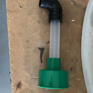 AC Drain Line Cleaner Adapter, HVAC to PVC AC Drain Line Cleaning Tool, Universal Fit, Drain Clog Remover & Unclogger, Clear Visibility