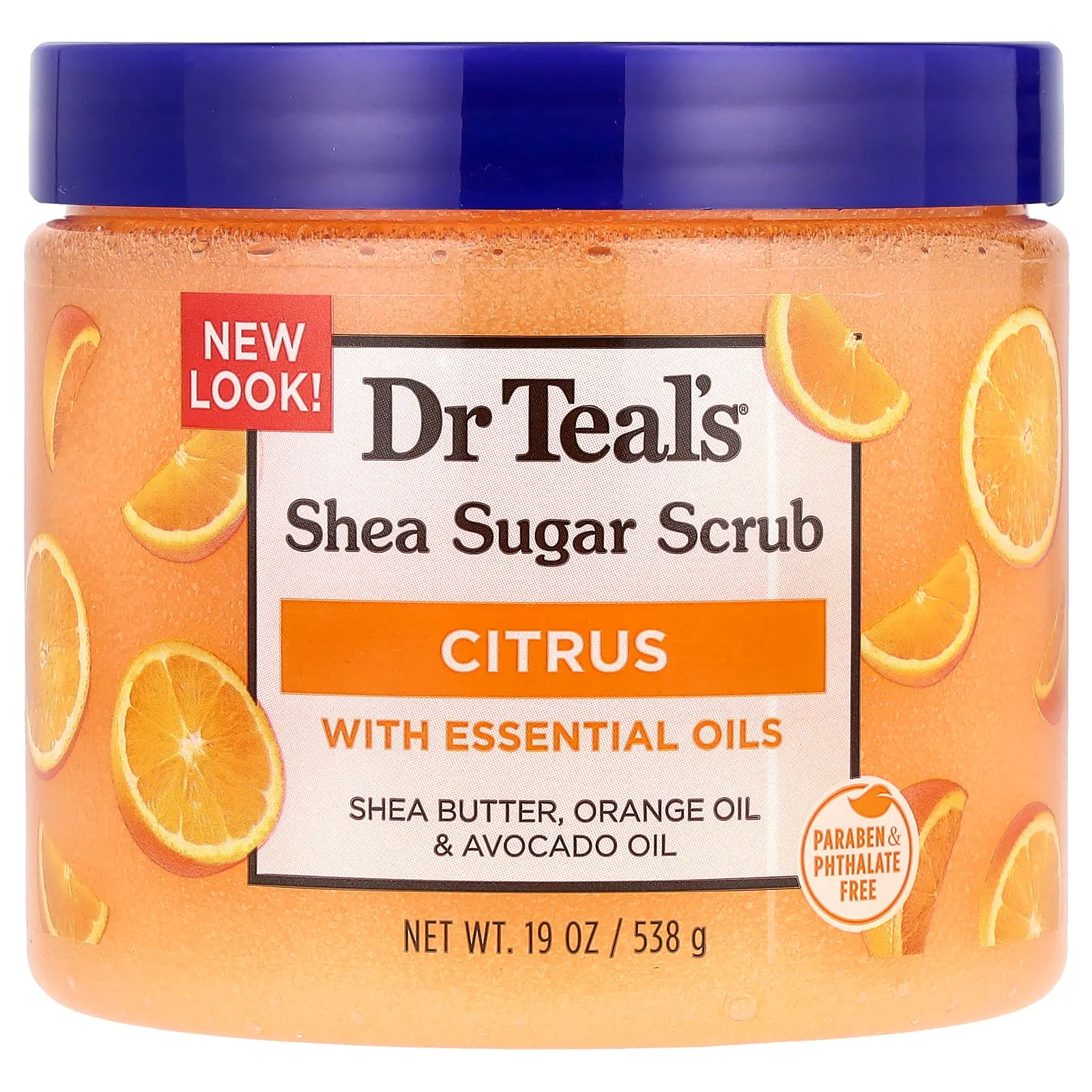 Dr. Teal's Shea Sugar Scrub, Citrus, 19 oz (538 g) Dr. Teal's Shea Sugar Scrub, Citrus, 19 oz (538 g)