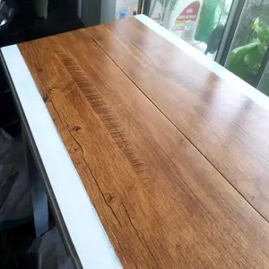 Vintage Distressed Wood Effect Self-Adhesive Wallpaper, Sticky Back Plastic Vinyl Wrap for Furniture Decoration, Decorative Wallpaper, 40x200cm