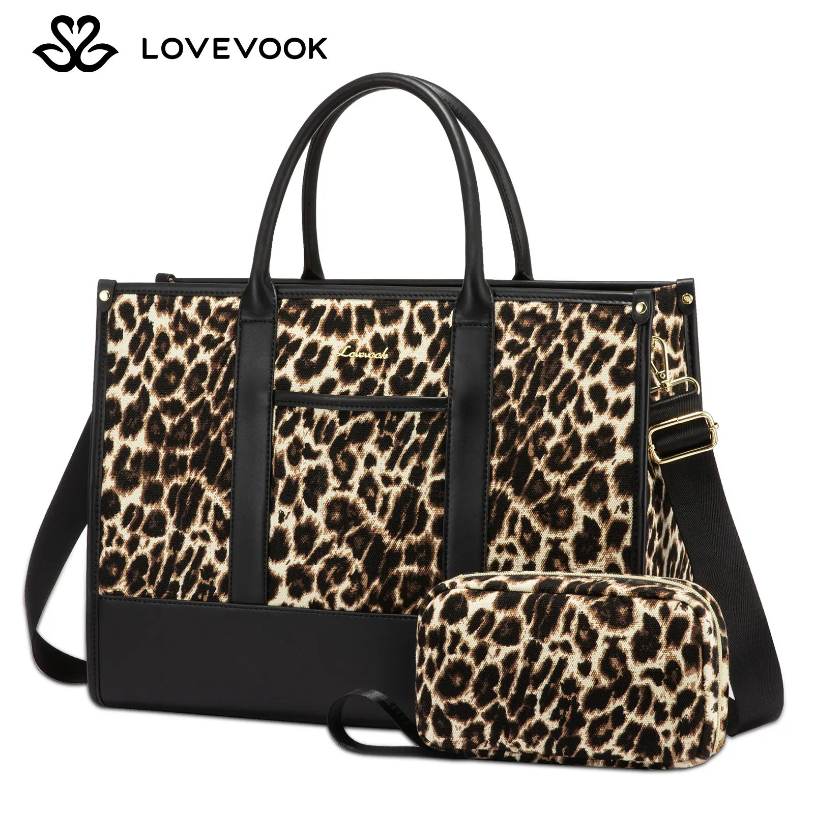 LOVEVOOK Laptop Tote Bags for Women Work Bag 15.6 inch and 17.3 inch Large Professional Teacher Purse Lightweight Computer Bag Briefcase Business Office Large Professional Laptop Tote Bag,TikTokShopHolidayHaul
