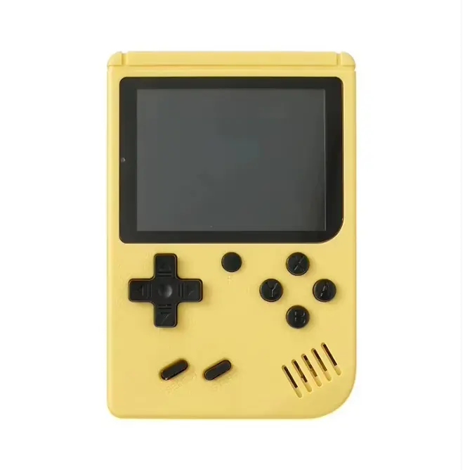 Handheld Game Box Plus Retro Game Console - Yellow