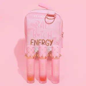 P.Louise Gloss Boss Stay Shining Lip Oil Trio & Bag