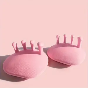 2Pcs Pink Foot Arch Trainer, Multifunctional Toe Separator, Thumb Toe Correction Stretcher, Leg Shaping Foot Care Tool, Relieve Foot Discomfort for Daily Relaxation