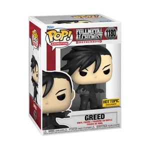 Funko Pop! Fullmetal Alchemist - Greed #1180 Exclusive (Sticker may vary) Collectible Pop Vinyl Figure