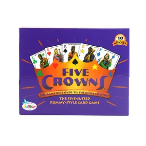 FIVE CROWNS Tabletop Games Family Fun Game Board Games for Family Night FIVE CROWNS Tabletop Games Family Fun Game Board Games for Family Night