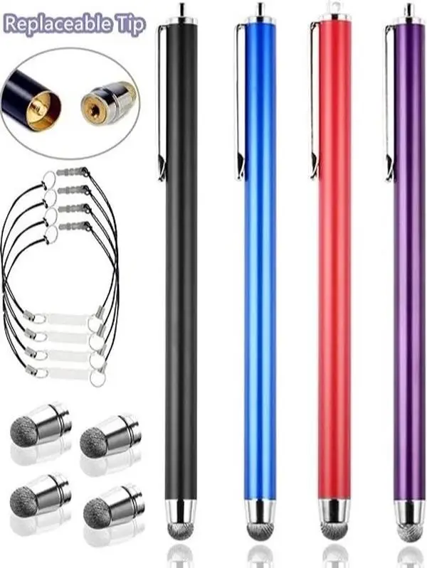 0.24-inch Micro-Fiber Tips Series 4 Packs Micro Fiber Tip Stylus/styli for Touch Screen