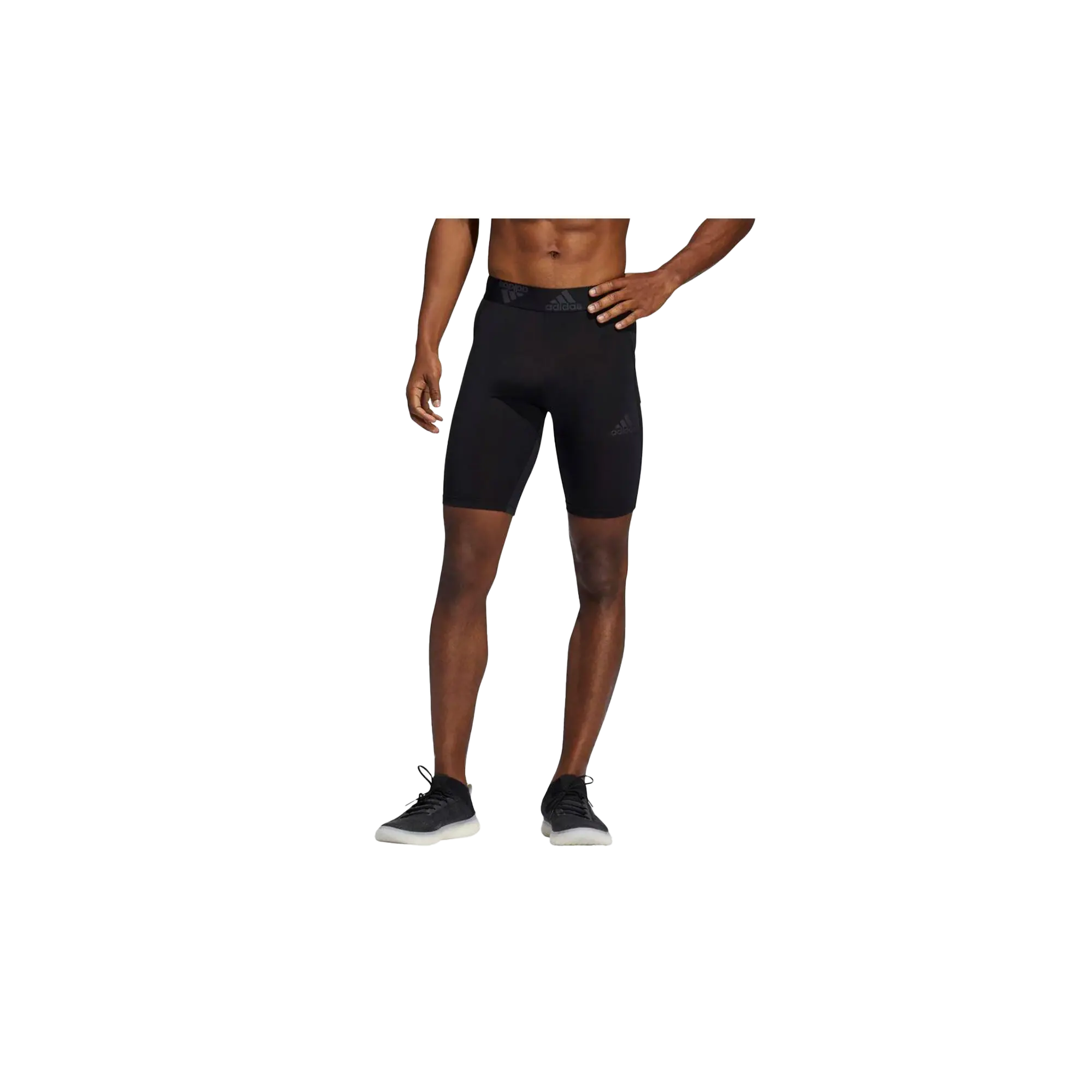 Techfit 3 Stripe Short Tights "Black" GL0458
