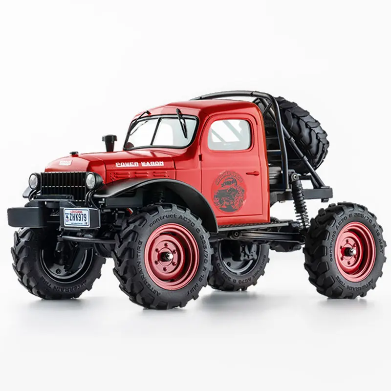 FMS RC Crwaler 1/24 Scale FCX24S Power Wagon S RTR V2 4WD 2.4GHz 3CH Offroad RC Car Model Vehicle Hobby Grade Remote Control car,rc cars