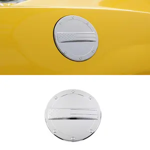 For 2012-2015 Chevy Camaro Car Fuel Tank Cover Gas Lid Cap Panel Decor Cover Trim