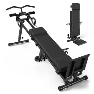 Total Home Gym, Multi-Functional Workout Machine with 100+ Exercises, 700LBS Resistance, Weight Holder, Pilates, Rehab & Cardio Equipment Strength Training Stretching Rehabilitation
