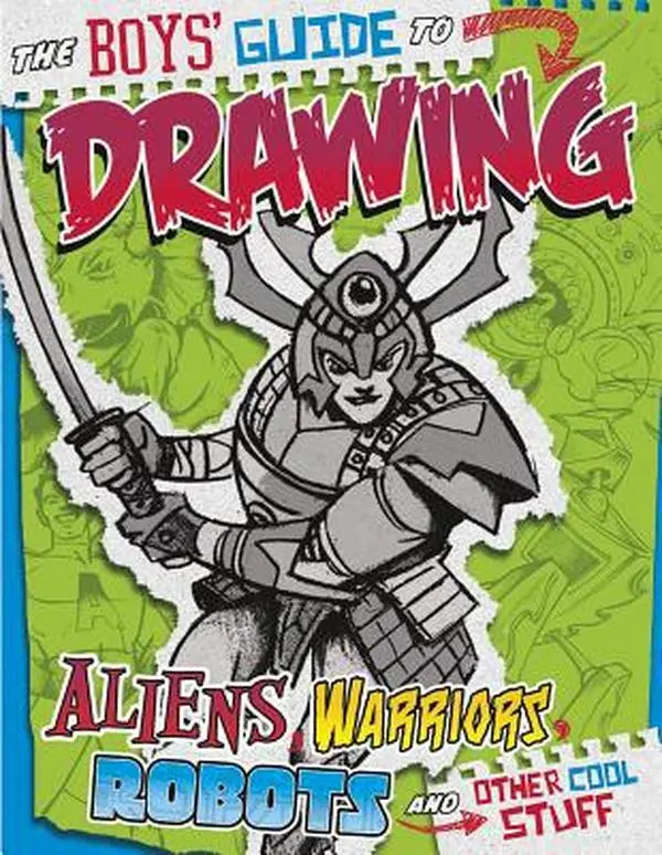 USED Book - Boys' Guide to Drawing by Sautter, Aaron (Paperback) - english