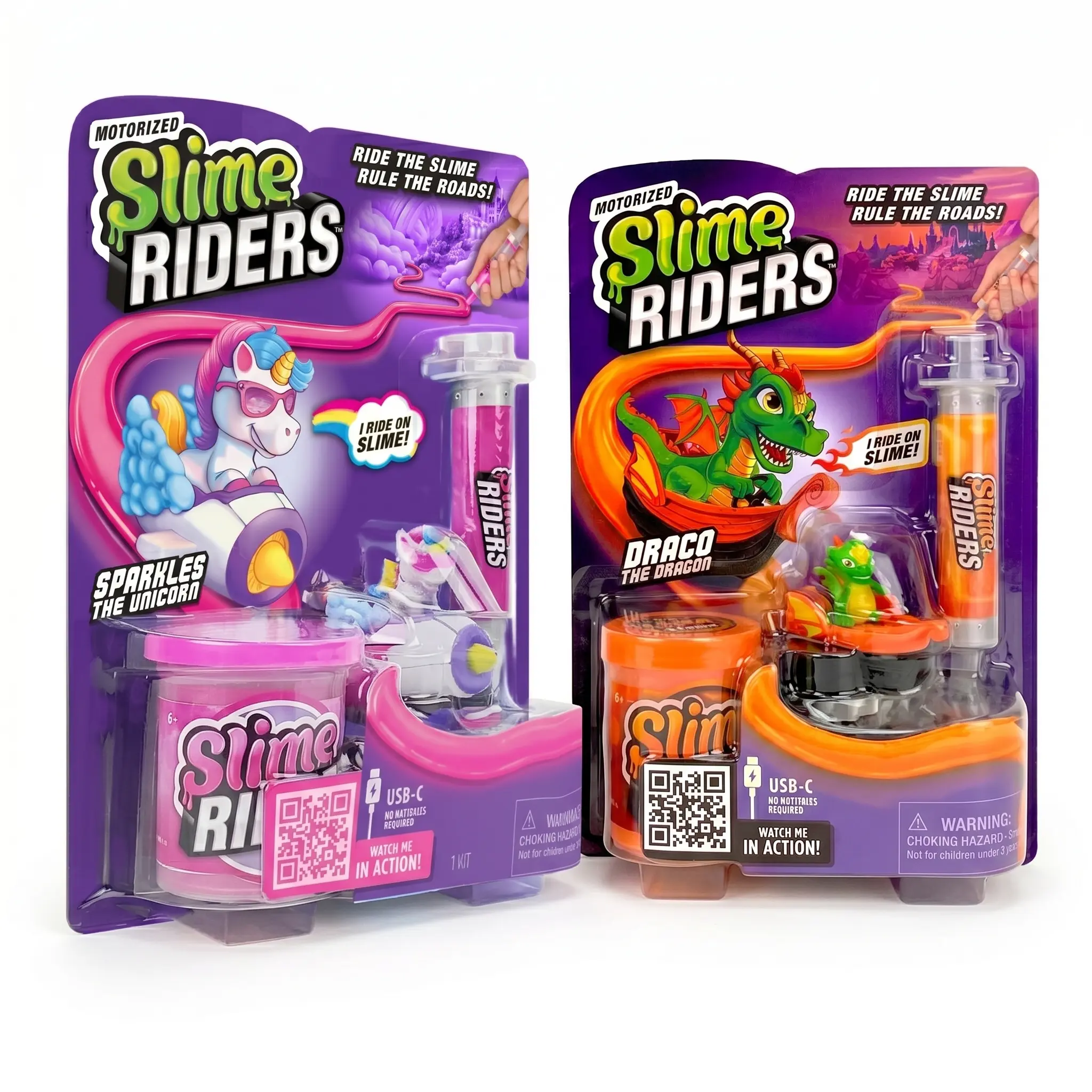 Slime Riders - Slime Race Track Builder with Motorized Rechargeable Car Slime Riders - Slime Race Track Builder with Motorized Rechargeable Car