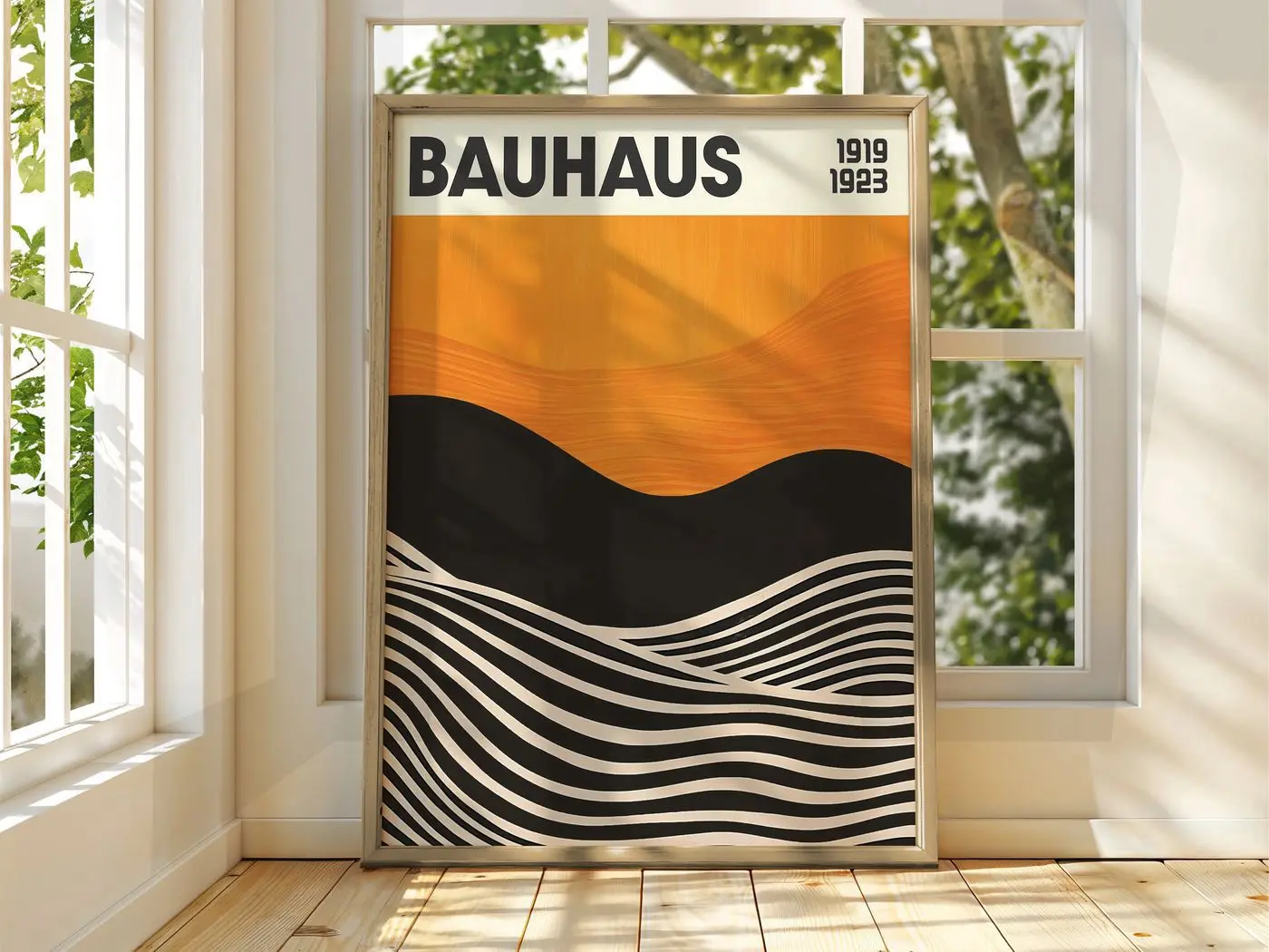 Bauhaus Art Print - Bauhaus Poster - Bauhaus Wall Art - Bauhaus Exhibition Poster - Gallery Print - Geometric Wall Art - Bauhaus Art Poster