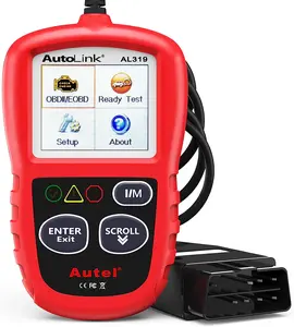 Autel AL319 OBD2 Scanner Code Reader, Enhanced Check and Reset Engine Fault Code, Live Data, Freeze Frame, CAN Car Diagnostic Scan Tools for All OBDII Vehicles After 1996, 2024 Upgraded